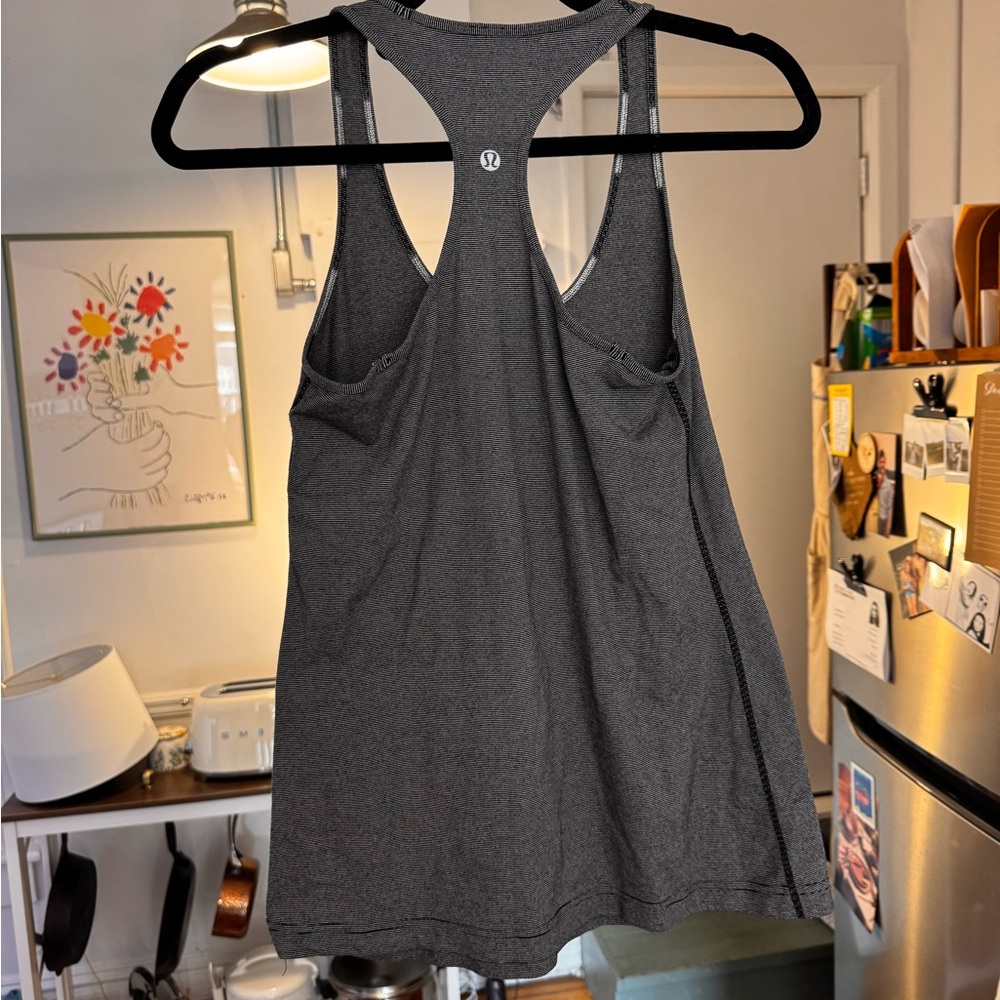 lululemon athletica Dark Gray Racerback Tank